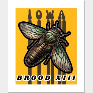 Cicadas "Iowa" Posters and Art